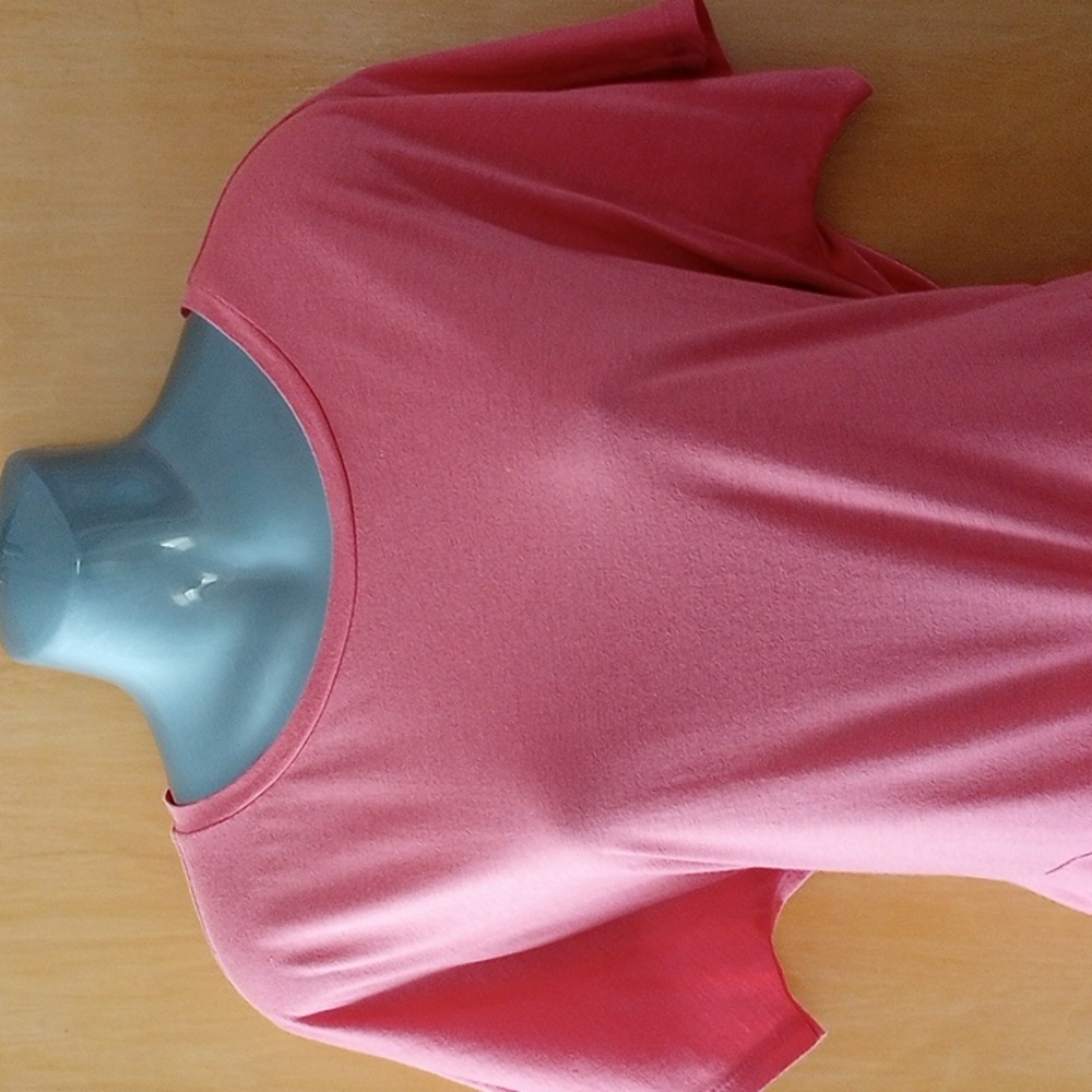 LOFT Boxy T-shirt Salmon Sz M - Picture 5 of 11